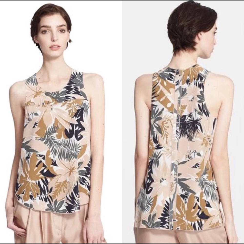 Rag & Bone silk sleeveless top